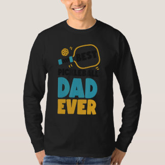 Pickleball Pappa Far Bästa Pickleball Pappa Någons T Shirt
