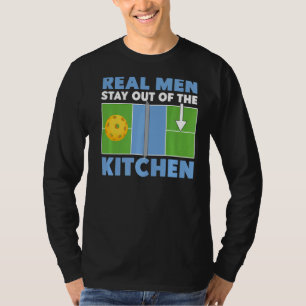 Pickleball Pappa Far Real Manar håller sig borta f T Shirt