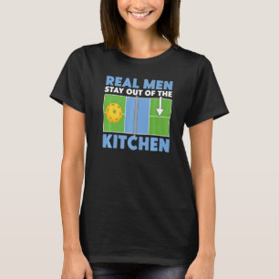 Pickleball Pappa Far Real Manar håller sig borta f T Shirt