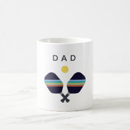 Pickleball Pappa Fars dag Personlig Kaffemugg