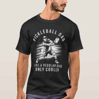 Pickleball pappa-kylare t shirt