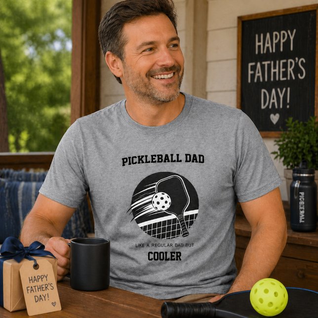 Pickleball Pappa Present -  T Shirt (Skapare uppladdad)