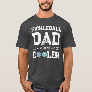 PICKLEBALL PAPPA SOM EN VANLIG PAPPA MEN COOLARE d T Shirt