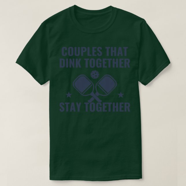 Pickleball Par Dink Together Funny Pickleball T Shirt (Design framsida)