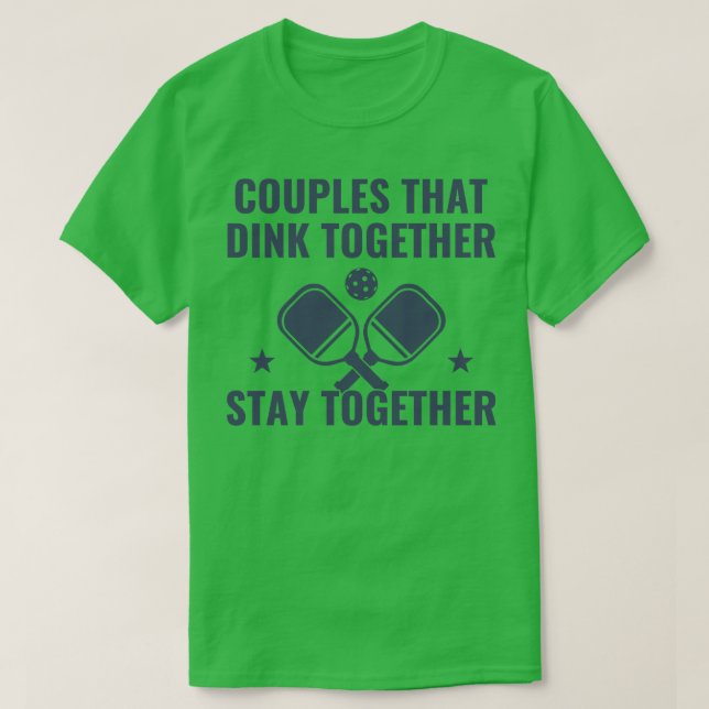 Pickleball Par Dink Together Funny Pickleball T Shirt (Design framsida)