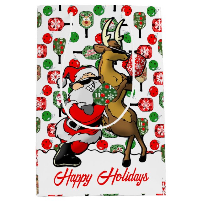 Pickleball Partners Santa & Rener Sleighing It (Framsidan)