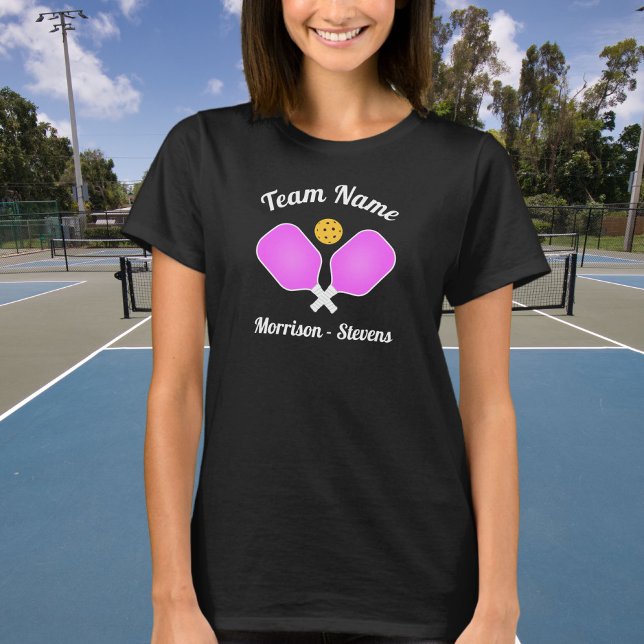 Pickleball-partners som matchar Pickleball Tournam T Shirt (Skapare uppladdad)