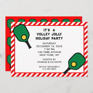 Pickleball Party Inbjudningar