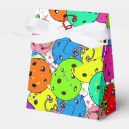 Pickleball Party-konfetti och Pickleball-ballar Presentaskar