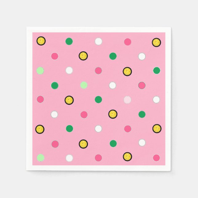 Pickleball Party Pappersservett (Framsidan)