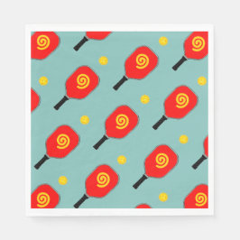 Pickleball Party Pappersservett