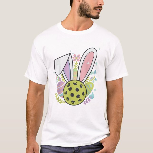 Pickleball Påsk T-Shirt (Framsida)