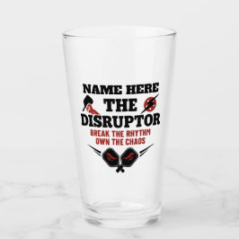 Pickleball Personlig Namn DISRUPTOR Chaos Glaskopp