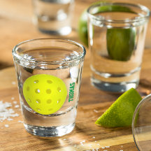 Pickleball Personlig Shot Glass