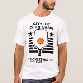 Pickleball Personligt Namn Pickleball T Shirt