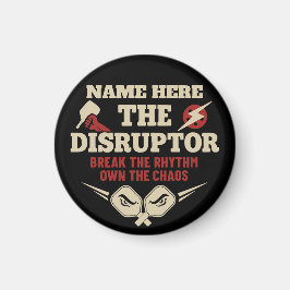 Pickleball Personligt Namn The Disruptor Magnet