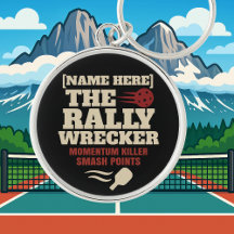 Pickleball Personligt Namn THE RALLY WRECKER