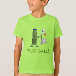 Pickleball Pickle Play Boll TShirt for Boys T Shirt