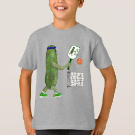 Pickleball Pickle Play Boll TShirt for Boys T Shirt