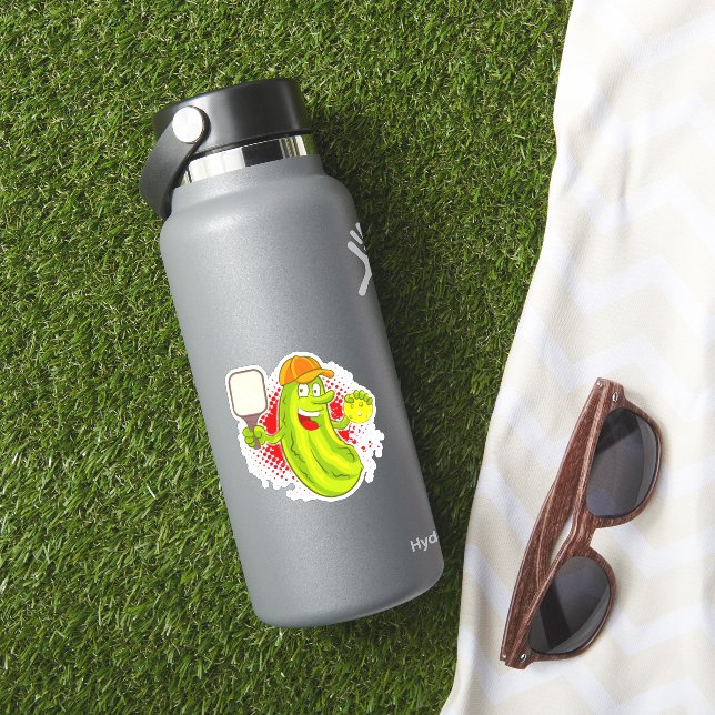 Pickleball Pickle Player Klistermärken (HydroFlask Insitu)