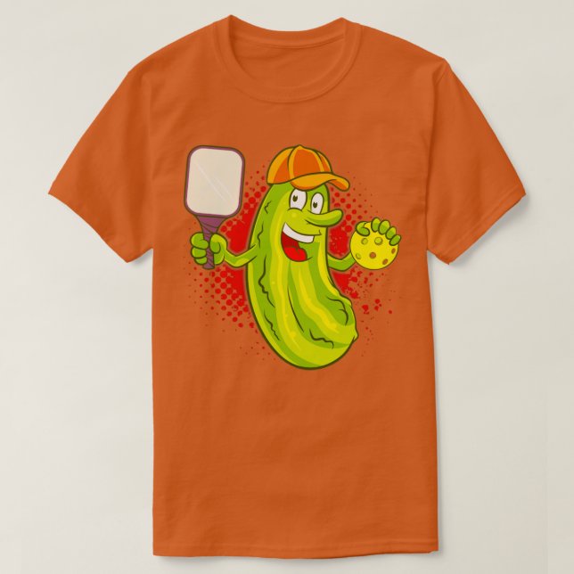 Pickleball Pickle Player T Shirt (Design framsida)