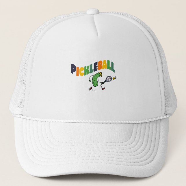 Pickleball Pickle-uppspelningspickleball Keps (Framsida)