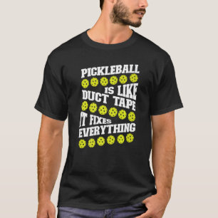 Pickleball Pickleball är som ett rött band som fix T Shirt