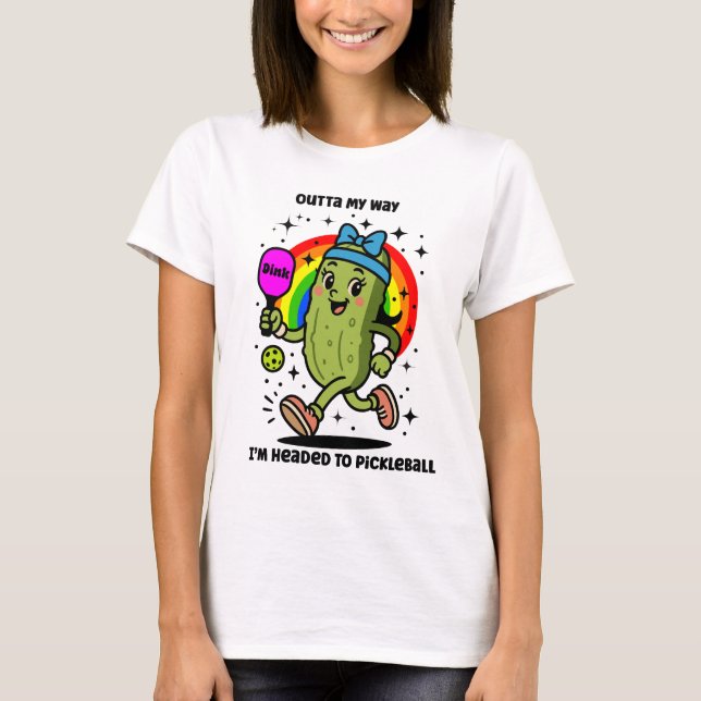 Pickleball - Pickleball Humor T Shirt (Framsida)