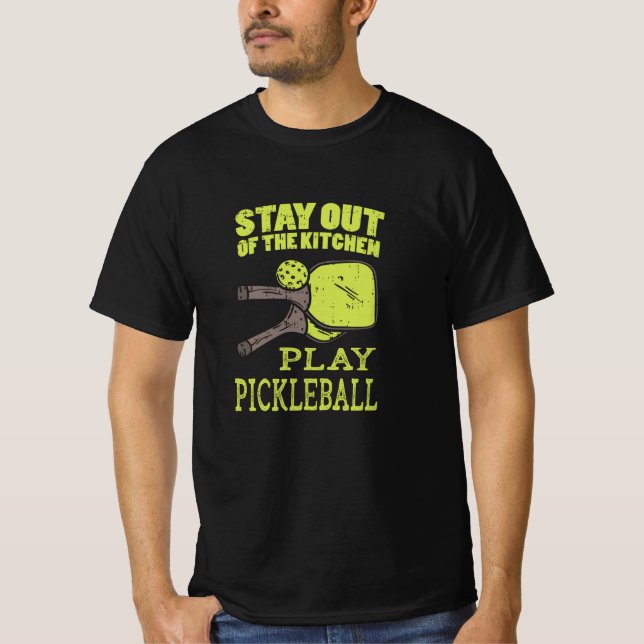 Pickleball Pickleball Paddles T Shirt (Framsida)