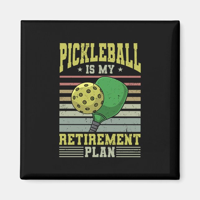 Pickleball - Pickleball Pension Magnet (Framsidan)