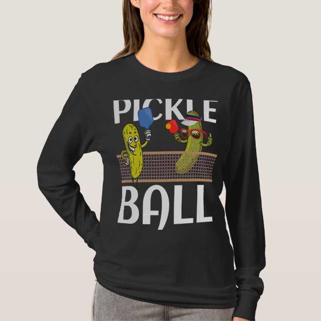 Pickleball Pickleball Pension T Shirt (Framsida)