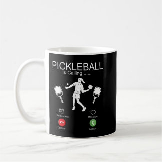 Pickleball Pickleball ringer att jag måste gå Kaffemugg