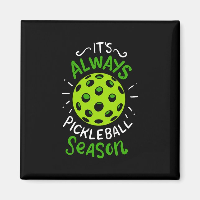 Pickleball - Pickleball Season Magnet (Framsidan)
