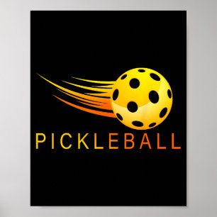 Pickleball pickleball-spelare paddelboll älskare s poster