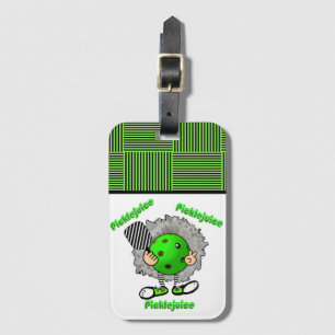 Pickleball Picklejuice Halloween Film Inspirerad Bagagebricka