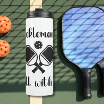 Pickleball Picklemania dill med den roliga puffen