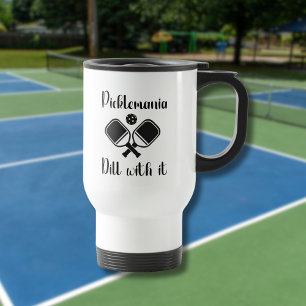 Pickleball Picklemania dill med den roliga puffen Resemugg