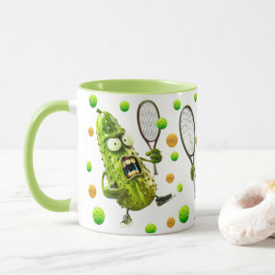 Pickleball-pickles kaffemugg