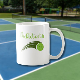 Pickleball Pickletastic elegant pun Kaffemugg