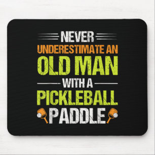 Pickleball Player Citote Funny Pickleball Älskare Musmatta