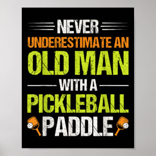 Pickleball Player Citote Funny Pickleball Älskare Poster
