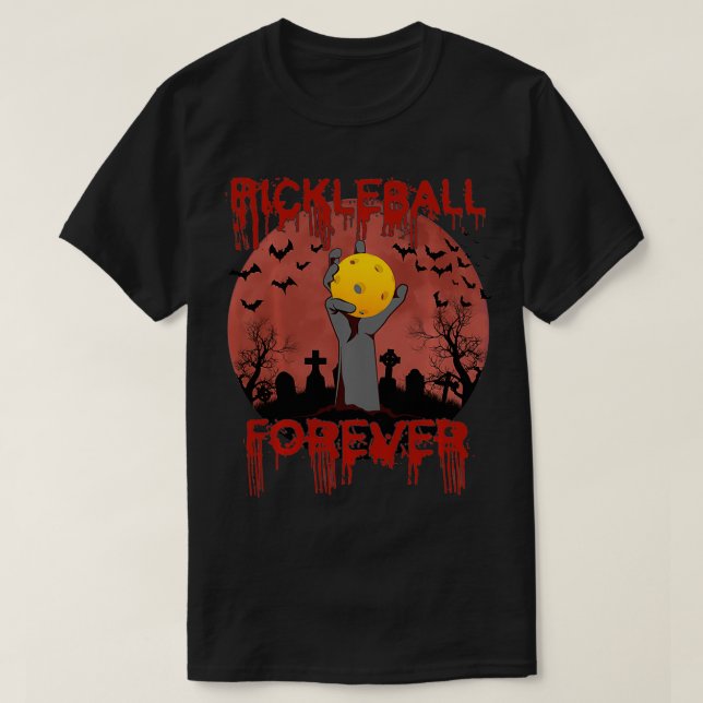 Pickleball Player Forever som en fin Pickleball Ha T Shirt (Design framsida)