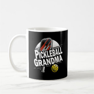Pickleball Player Grandma Funny Kaffemugg