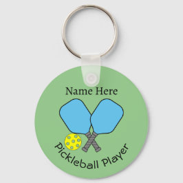 Pickleball Player-Nyckelring Nyckelring