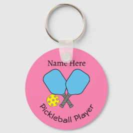 Pickleball Player-Nyckelring Nyckelring