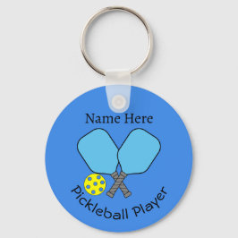 Pickleball Player-Nyckelring Nyckelring