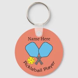 Pickleball Player-Nyckelring Nyckelring