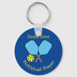 Pickleball Player-Nyckelring Nyckelring