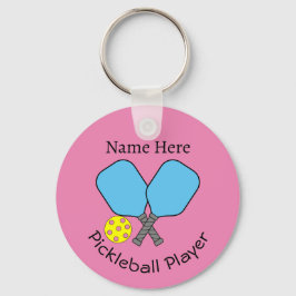 Pickleball Player-Nyckelring Nyckelring