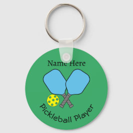 Pickleball Player-Nyckelring Nyckelring